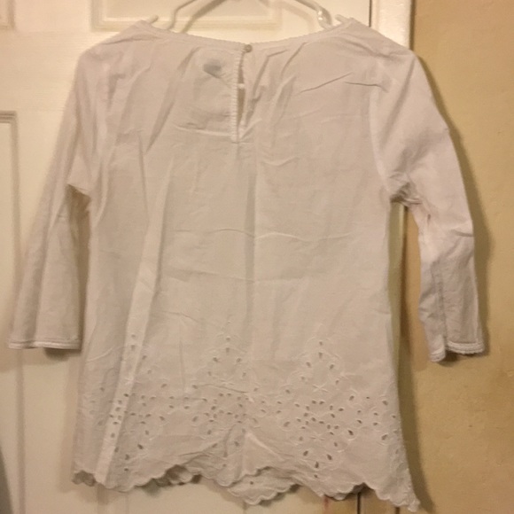 Old Navy white blouse - Picture 3 of 5